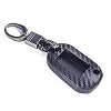 SDLWDQX Carbon Siliconen Autosleutel Case Cover, Fit Voor Peugeot 208/308/408/508/307 2008 3008 4008 Sleutel Bescherm…