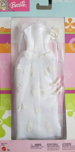 Barbie Royal Circle WEDDING FASHIONS Bride BRIDAL GOWN OUTFIT (2003)