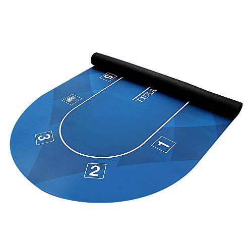 GAMELAND-78-x-39-Inch-Texas-Holdem-Poker-Mat-Portable-Rubber-Foam-Poker-Table-Tops-Poker-Layout-Smooth-Premium-Surface-Noise-Reduction-and-Carrying-Case-for-Poker-Games-Casino-Games