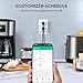 AUKEY Wi-Fi Smart Plug 4-Pack, Mini Smart Socket Compatible with Alexa, Google Assistant, IFTTT, or AUKEY Home App, No Hub Required
