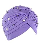 Firsthats Women's India Muslim Twist Pleated Hair Wrap Turban
