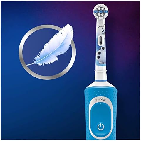 Oral-B Kids Rechargeable Electric Toothbrush, 1 x Toothbrush Handle with Disney Frozen 2 Characters, 1 x Travel Case, Ages 3+ - Image 5