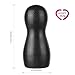 Male Masturbator Masturbation Cup Anal & Exciting Particle 3D Realistic Silocone Sex Toy for Male Masturbation Black Louviva
