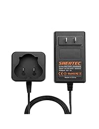 Shentec - Cargador de batería de litio de 12 V compatible con Black and Decker 12 V BL1110 BL1310 BL1510 LB12 LBX12 LBXR12 Pod Style Battery