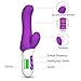 XUANAI Heating vibrator viberate toy ,7 Speed Automatic Heating clitoral vibrators Strong vibration,Bathroom, bedrooroof, hotel, bar Flifting, car, Adult Toy for Couples, Men and Women (purple)
