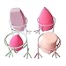 Lookatool 1PC Makeup Beauty Stencil Egg Powder Puff Sponge Display Stand Drying Holder Rack