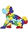 HIPGCC Wooden Jigsaw Puzzles Dog Toys Numbers Puzzles Preschool Educational Toys for Toddlers Kids Children Boys Girls, Age 3 4 5 Year Old and Up