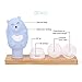 3PACK Leakproof Travel Bottle Sets,2.6oz TSA Approved Refillable Squeezable Silicone Cosmetic Travel Tube Containers Accessories with Portable Clear Travel Bag for Liquid Toiletries(Bear)