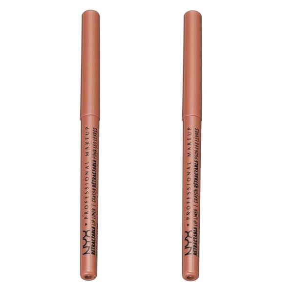 PACK OF 2 NYX PROFESSIONAL MAKEUP RETRACTABLE MECHANICAL LIP LINER, VANILLA SKY MPL13