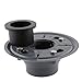 AQVA PVC Shower Drain Base Kit. Includes 2 Inch PVC Shower Flanged Drain Base, Threaded Adjustable Adaptor and Rubber Coupler Gasket Seal for Linear Shower Drain Installation