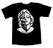 Marilyn Monroe Men's Shirt Sugar Skull Zombie Gangsta Black Shirt