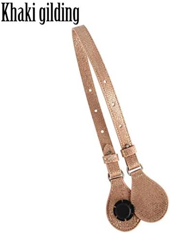 Bidirectional Adjustable Flat Edge Paint Leather Belt Handle For Obag O Basket Bucket Women Handbag O Bag