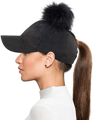Women Baseball Cap Ponytail Baseball Hat All Hat Vintage Sports Messy High Bun Hat Ponycaps Adjustable Cotton Trucker Cap