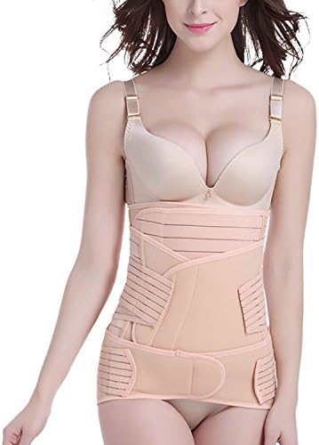 3 in 1 Postpartum Support Recovery Girdle Belly Wrap Waist / Pelvis Belt Body Shaper Postnatal Shapewear