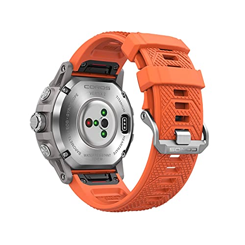 COROS VERTIX Adventure GPS Watch, Ultra-Long 60 Days Battery Life,  Dual-Frequency GPS, On-Wrist Navigation,