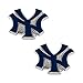 MLB New York Yankees Sports Team Logo Post Stud Earring Charm Gift Set