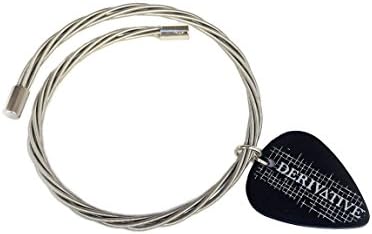 Guitar String Bracelets for Men &amp; Women (Silver)