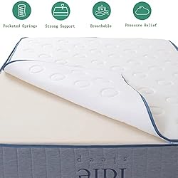 Memory Foam and Innerspring Hybrid Mattress, 14