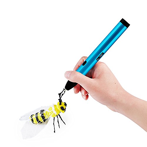 The 6th Generation Intelligent 3D Pen which can be Adjusted from Low Temperature(80â„ƒ) to high Temperature(210â„ƒ) and Support for PLA/ABS/PCL Filament with Intelligent Sensor and Memory Function