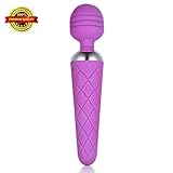 Louviva wand sex vibe Vibrator Wand massager toys for couples Handheld with 10 Powerful Speeds Vibration, Personal Body Massager for Back Neck Shoulder Sore (Business delivery)