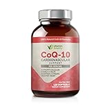 Omegaboost Coq-10 Cardiovascular Support (120 Capsules) - Made with Natural Ingredients with No Side Effects Including Gelatin, Glycerin, Purified Water & Soy Bean Oil - Maintain a Strong & Healthy Heart + Helps Relieve Chest Pains - Keeps Your Heart