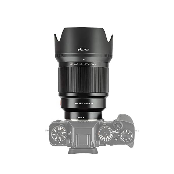 VILTROX 85mm F1.8 II XF Objektiv Autofokus Vollformat Prime Portrait Objektiv für Fuji X Mount Kamera X-T3 X-T2 X-T30 X-T20 X-T10 X-T100 X-PRO2 X-E3 X-A20 X-A5 – Bild 3