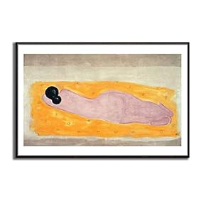 Framed Canvas Wall Art for Living Room, Bedroom Naked Girl Canvas Prints for Modern Home Decoration Ready to Hang - 16"x24" inches