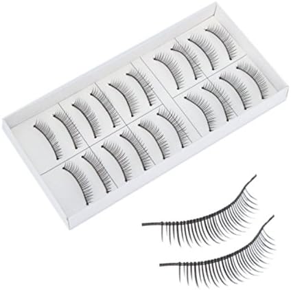 10 Pairs Thick Long False Eyelashes by MarbellStore