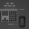Wireless-Keyboard-and-Mouse-Combo-Jelly-Comb-Full-Size-Rechargeable-USB-Keyboard-and-Mice-Set-Qwerty-UK-Layout-for-PCLaptopComputer-with-WindowsLinux-System-24-G-Wireless-Space-Gray Wireless Keyboard and Mouse Combo, Jelly Comb Full Size Rechargeable USB Keyboard and Mice Set Qwerty UK Layout for PC…