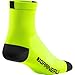 Louis Garneau Men's Conti Socks (Yellow/Black/S/M)