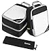 Compression Packing Cubes, Gonex Extensible Storage Mesh Bags Organizers