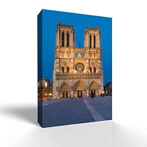 Canvas Wall Art Memory Cath篓娄drale Notre Dame de Paris Home Prints Ready to Hang - 12x18 inches