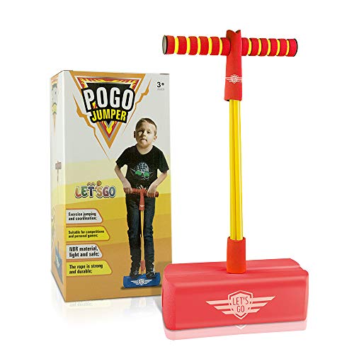 Pogo Jumper for Kids Adults, Top Toy for 312 Year Old Boys Girls Pogo Stick Jumper Stilts