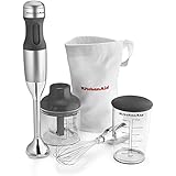 KitchenAid KHB2351CU 3-Speed Hand Blender - Contour Silver