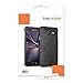 kwmobile TPU Silicone Case for Samsung Galaxy A3 (2016) - Soft Flexible Shock Absorbent Protective Phone Cover - Brushed Aluminum Anthracite/Transparent