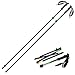 Naturehike Foldable Trekking Pole, Collapsible and Adjustable Hiking Walking Stick Poles for Outdoor Climbing with Lever Lock and Carry Sack(5-Section)