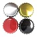 Beer Bottle Crown Caps Oxygen Absorbing for HomeBrew, 4 Colors (200 Pack)
