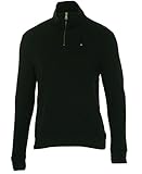Tommy Hilfiger Mens Half Zip Mock Neck Sweater