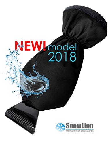 Ice Scraper Mitt For Car Windshield Snow - Auto Winter Scrapers With Glove - Miracle Mitt Scraper For Window Cars - Windshield Scraper Mitten - Car Ice Scraper With Glove