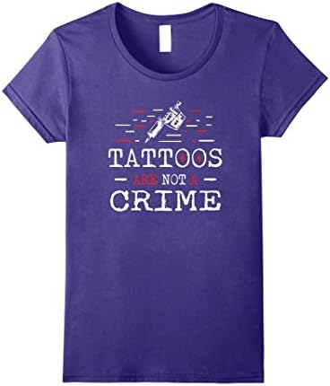 Womens Tattoos are not a crime they are beautiful Medium Purple