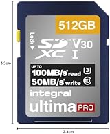 Integral 512GB SDXC V30 U3 UHS-I Class 10 4K UHD Memory Card up to 100MB/s view 6