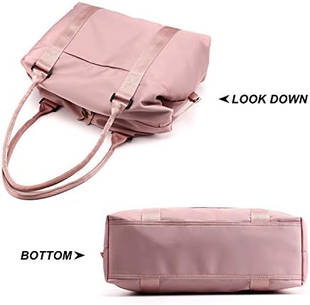 Forestfish Carry On Luggage Bag Sports Gym Bag Travel Duffel Bag, Pink 6 Forestfish Carry On Luggage Bag Sports Gym Bag Travel Duffel Bag, Pink