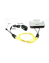 iCreatin   Inyector pasivo PoE y POE kit divisor con conector 5.5 x 2.1 mm CC.