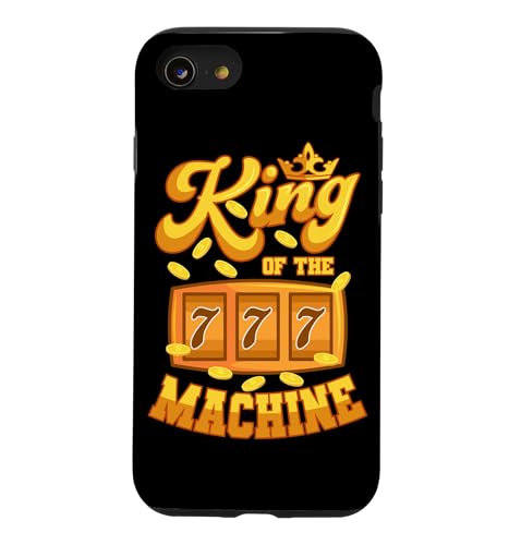 King of The Machine Slot Machine Gamblers Casino Case for iPhone SE (2020) / 7/8