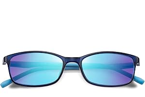 Pilestone TP-030 Lens B Color Blind Glasses 10-Year-Old Kid Frame for Severe Red-Green Blindness Indoor/Ourdoor Use