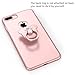 iPhone 7 Plus Case , Vinve Ultra Slim Hard Cover With Phone stand Perfect Fit PC Case For Apple iPhone 7 Plus (Sparkle Rose Gold)