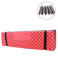 AceCamp Portable Foam Sleeping Pad, Full Length Accordion Sleeping Mat for Camping & Hiking, Lightweight, Soft & Compact Cushion for Sleeping Bag, Comfort, Tent, Rocky Terrain