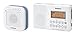 Sangean H201P Portable Waterproof Bluetooth Speaker and Portable AM/FM/Weather Alert Digital Tuning Waterproof Shower Radio
