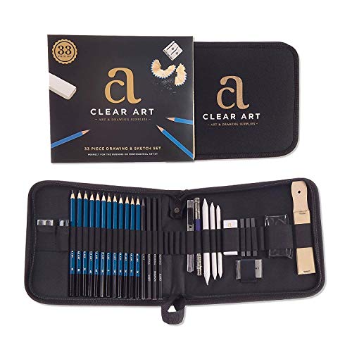 Professional Art Kit Sketching & Drawing Set Art Supplies 33