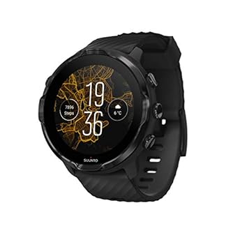 SUUNTO 7 GPS Sports Smartwatch with over 70 sport modes, a wrist-based heart rate monitor, and up to 164' of water resistance